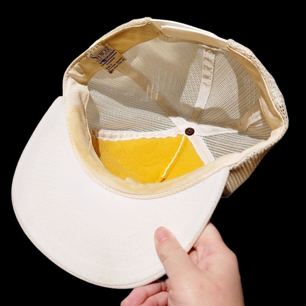 Vintage 90s New Horizons White Snapback Cap Hat - Picture 5 of 7